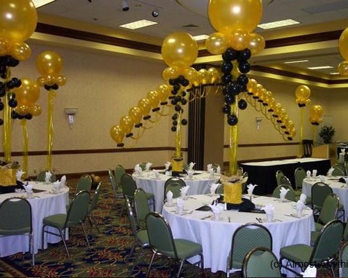 graduation party hall decorations