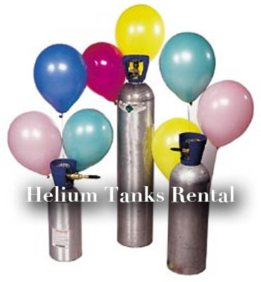 helium tanks rental