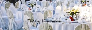 wedding decorations rental