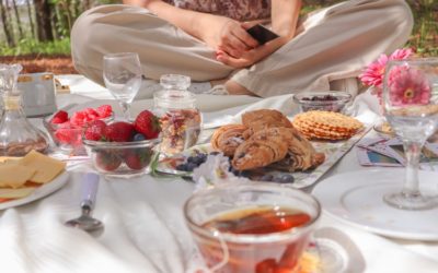 Right Supplies such as a plastic table cloth  for picnic